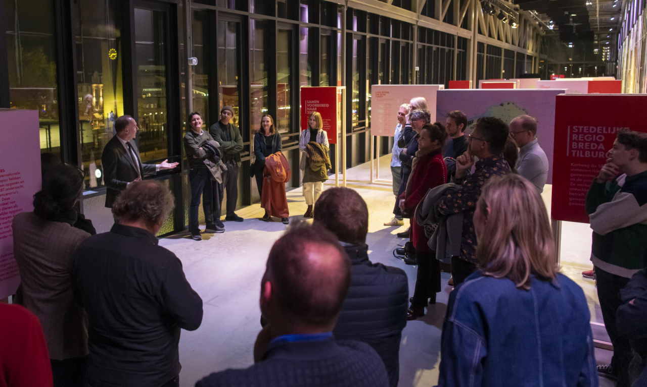 Opening door wethouder Bas van der Pol. Foto: Joris Buijs