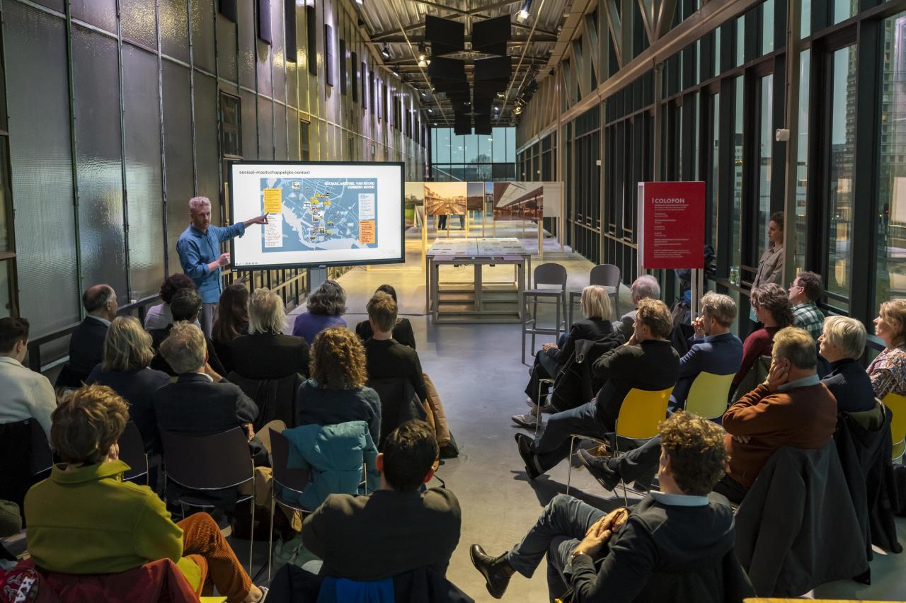 Presentatie Thijs van Spaandonk. Foto: Joris Buijs