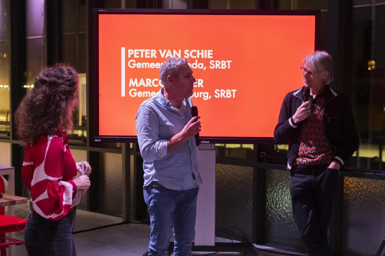 Marco Visser en Peter van Schie over de SRBT. Foto: Joris Buijs