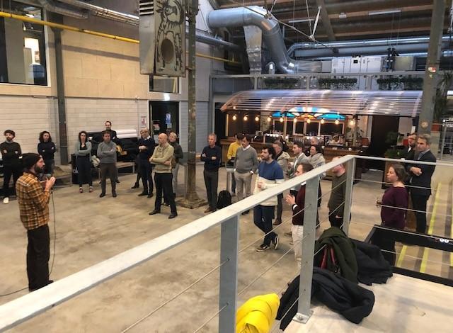 Directeur van de Hall of Fame Frederik Theuwis aan het woord