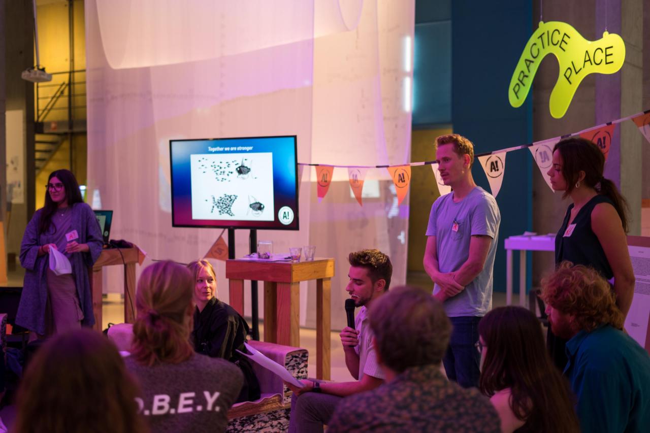 Lancerings event, IABR Nature of Hope, Rotterdam. Foto: Marcus Grosveld