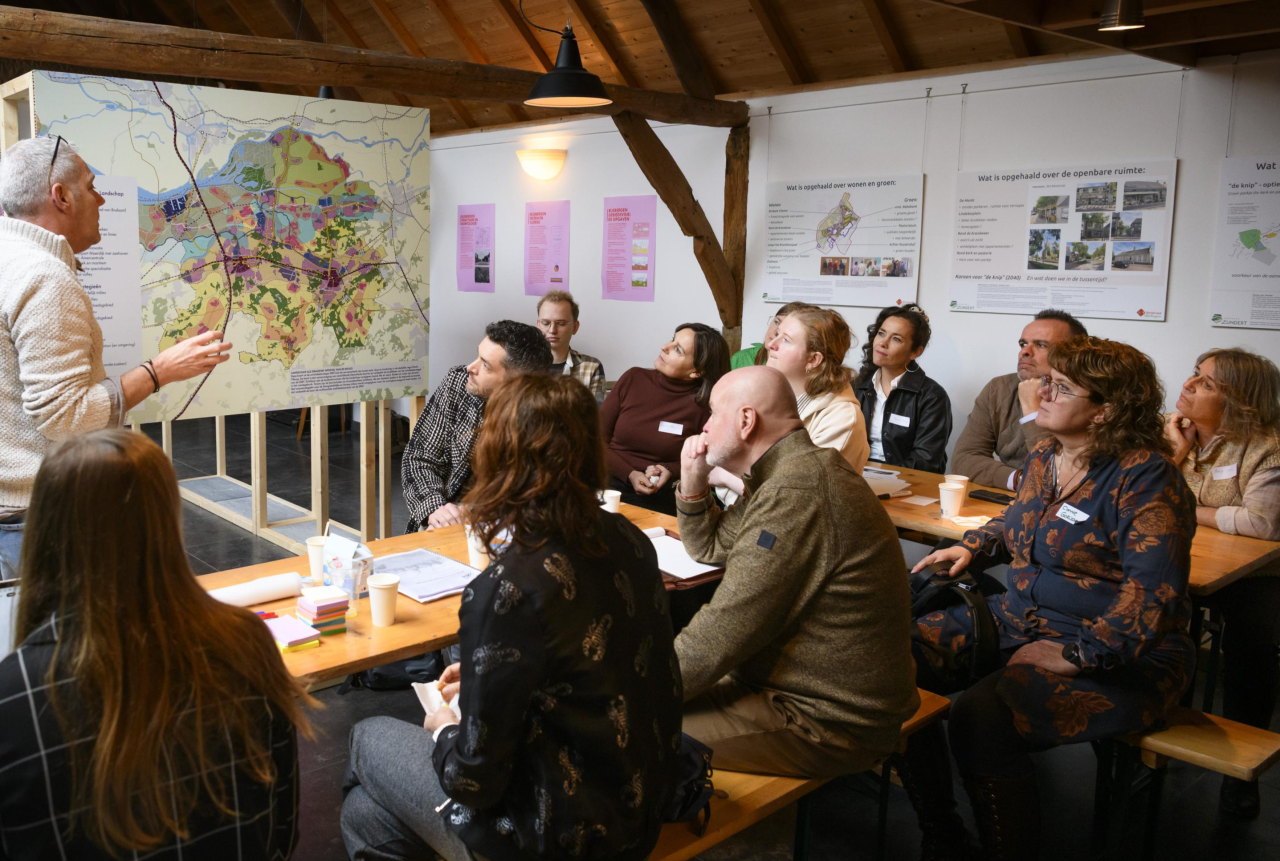 Werksessie Dorpenstrategie in Rijsbergen. Foto: Joris Buijs