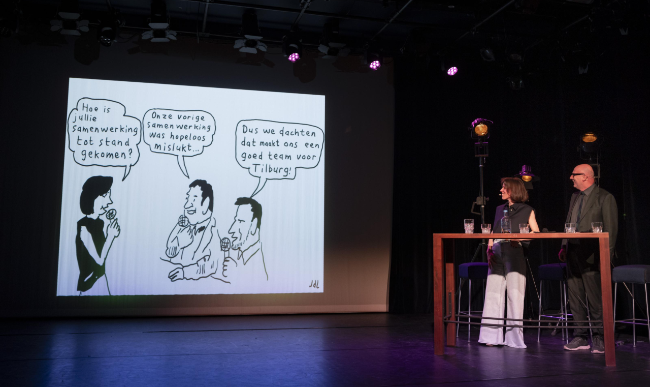 tekening van Jeroen de Leijer
