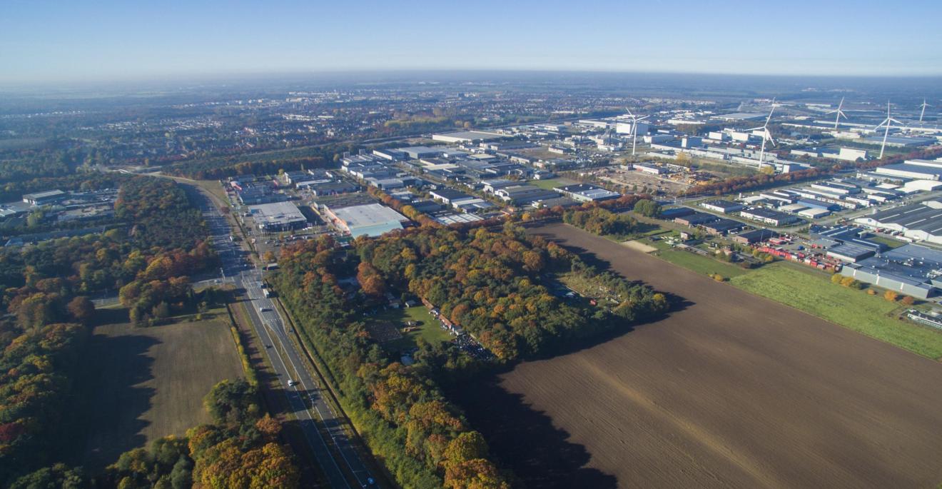 Drone film logistieke landschappen
